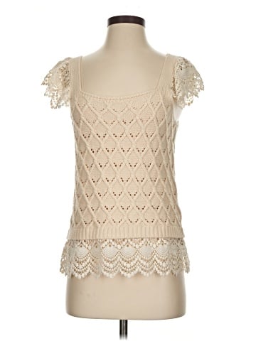 Flat White Short Sleeve Top (view 1)