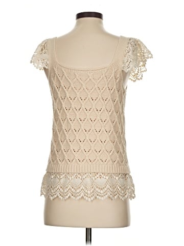 Flat White Short Sleeve Top (view 2)