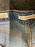 Levi's Solid Blue Jeans Size 26 waist - photo 7