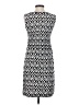 Rafaella 100% Cotton Chevron-herringbone Gray Casual Dress Size S - photo 2