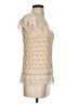 Flat White Ivory Short Sleeve Top Size S - photo 4