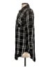 South Moon Under 100% Rayon Plaid Black Long Sleeve Button-Down Shirt Size S - photo 5