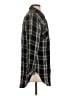 South Moon Under 100% Rayon Plaid Black Long Sleeve Button-Down Shirt Size S - photo 4
