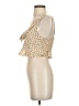Dress Forum Gold Sleeveless Blouse Size S - photo 5