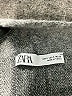 Zara Solid Gray Casual Skirt Size S - photo 4