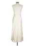 Sandro 100% Viscose Ivory Cocktail Dress Size EU (FR) 40 / US 8 - photo 2