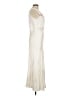 Sandro 100% Viscose Ivory Cocktail Dress Size EU (FR) 40 / US 8 - photo 4