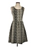 JACK Paisley Gray Cocktail Dress Size S - photo 1