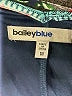 Bailey Blue 100% Polyester Paisley Teal Casual Dress Size M - photo 7