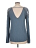 American Eagle Outfitters Gray Long Sleeve Top Size L - photo 2