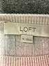 Ann Taylor LOFT Silver Pullover Sweater Size M - photo 7