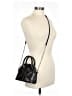 Zara 100% Leather Solid Black Leather Satchel One size - photo 2