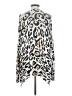 Mumu Mellow 100% Polyester Animal Print Silver Pullover Sweater Size S - photo 2