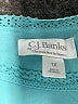 Cj Banks Teal Sleeveless Top Size 1X - photo 7