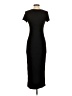 Bebe Solid Black Casual Dress Size S - photo 2