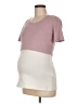 Seraphine Pink Short Sleeve Top Size 6 Maternity - photo 1