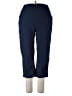 Unbranded 100% Cotton Solid Blue Casual Pants Size 2X - photo 1
