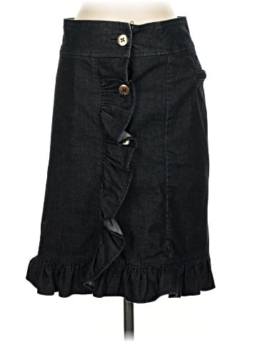 Leifsdottir Denim Skirt (view 1)