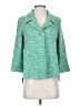St. John Tweed Teal Blazer Size 4 - photo 1