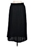 A New Day 100% Polyester Solid Black Casual Skirt Size M - photo 2