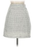 Shein Tweed Gray White Casual Skirt Size 2 - photo 1