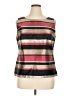 Talbots 100% Polyester Brown Sleeveless Blouse Size 16 - photo 1