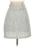 Shein Tweed Gray White Casual Skirt Size 2 - photo 2