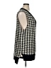 Unbranded 100% Acrylic Houndstooth Black Sweater Vest Size XL - photo 4