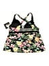 SKYE Tropical Black Swimsuit Top Size 0X - photo 2