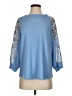 MULTIPLES Blue Pullover Sweater Size S - photo 1