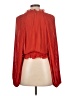 C/MEO Collective Red Long Sleeve Blouse Size L - photo 2