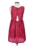 Ecote 100% Polyester Paisley Burgundy Casual Dress Size S - photo 2