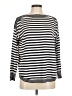 Ann Taylor LOFT Outlet Stripes Black Pullover Sweater Size M - photo 1