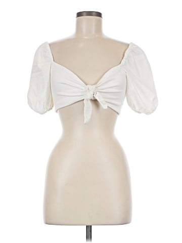WAYF Short Sleeve Blouse (view 1)