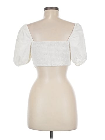 WAYF Short Sleeve Blouse (view 2)