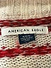 American Eagle Outfitters Chevron-herringbone Ivory Pullover Sweater Size M - photo 7