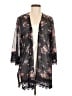 MASON & BELLE 100% Polyester Black Kimono Size M - photo 1