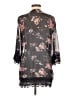 MASON & BELLE 100% Polyester Black Kimono Size M - photo 2