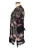 MASON & BELLE 100% Polyester Black Kimono Size M - photo 5