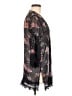 MASON & BELLE 100% Polyester Black Kimono Size M - photo 4