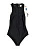 Rip Curl Houndstooth Black One Piece Swimsuit Size XS - photo 1
