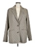 Steve Madden 100% Polyester Houndstooth Gray Blazer Size M - photo 1