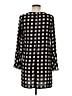 Eight Sixty 100% Polyester Checkered-gingham Black Casual Dress Size M - photo 2