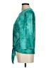 Ruby Rd. Teal 3/4 Sleeve Blouse Size M - photo 5