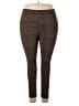 Old Navy Animal Print Brown Leggings Size XXL - photo 1