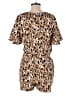 Molly Bracken 100% Polyester Animal Print Brown Romper Size M - photo 2