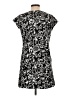 Lands' End Paisley Black Casual Dress Size 10 - 12 - photo 2
