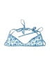 Zaful Blue Swimsuit Top Size XS - photo 1