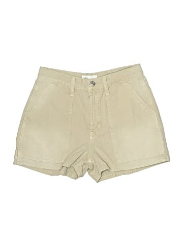 Zara Khaki Shorts (view 1)