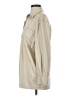 Topshop 100% Polyurethane Ivory Trenchcoat Size 4 - photo 5